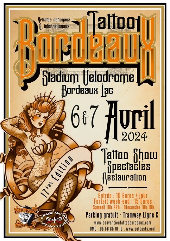 Bordeaux Tattoo Convention 2024