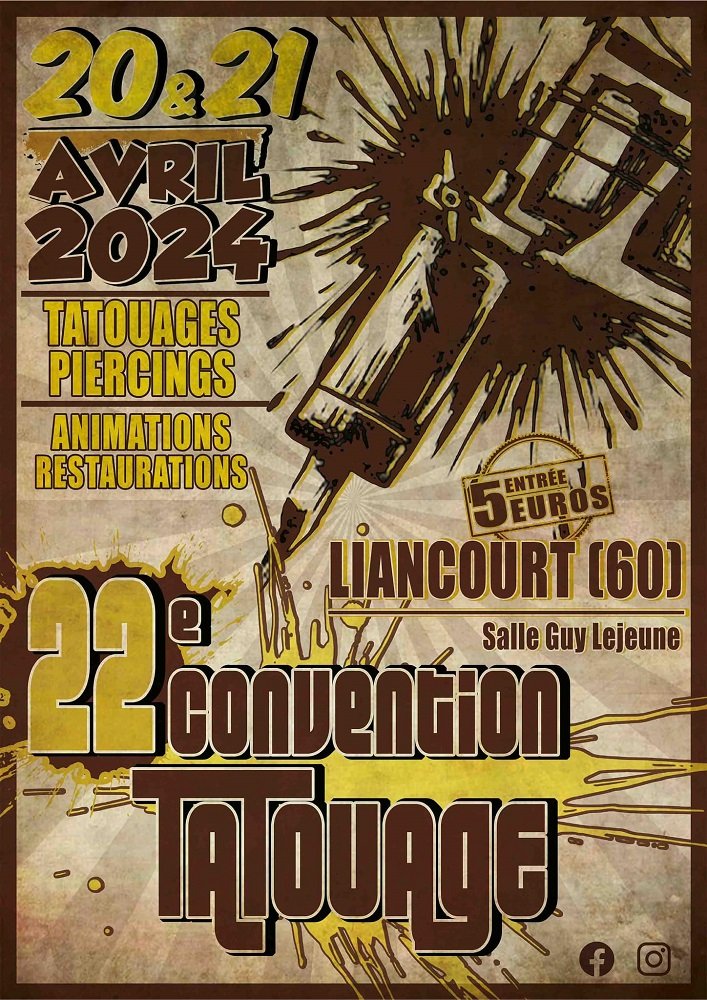Convention Tatouage Liancourt 2024