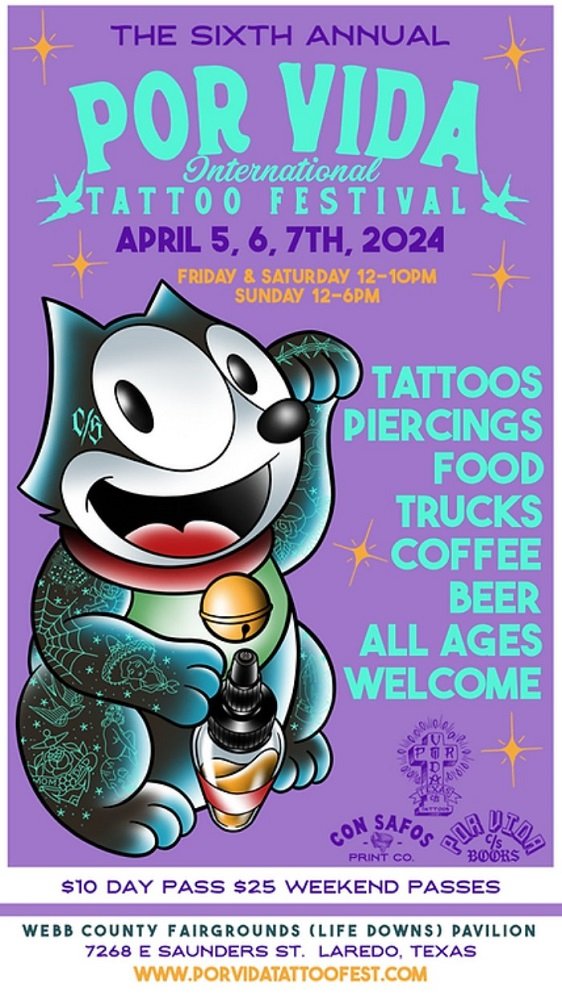 Por Vida Tattoo Art Festival 2024