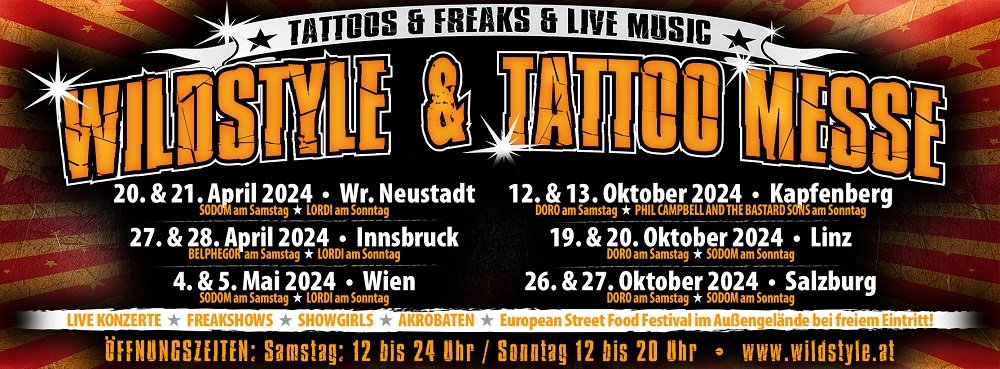 Wildstyle & Tattoo Messe Innsbruck 2024