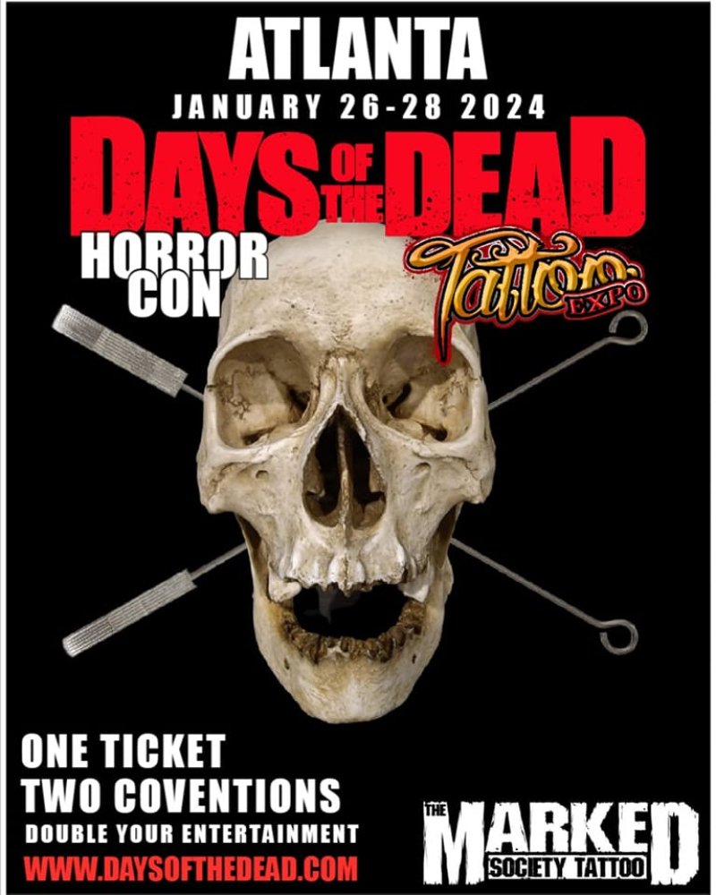 Days of the Dead Tattoo Expo Atlanta 2024