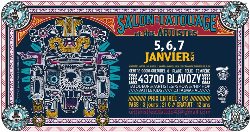 Tattoo43 Salon du Tatouage et des Artistes 2024