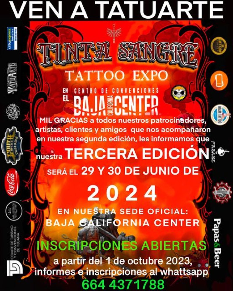 Tinta Sangre Tattoo Expo 2024