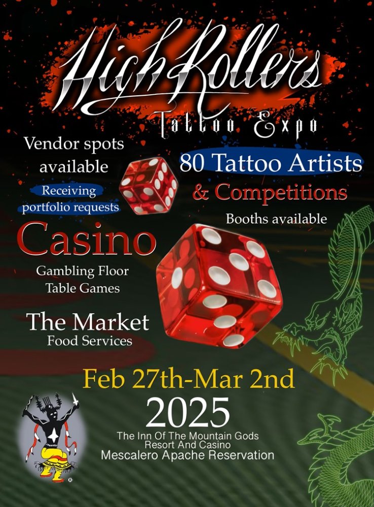 HighRollers Tattoo Expo 2025