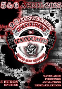 Convention Tatouage Liancourt 2025