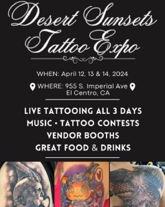 Desert Sunsets Tattoo Expo 2024