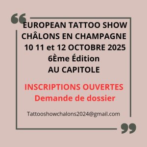 Tattoo Show Châlons-en-Champagne 2025